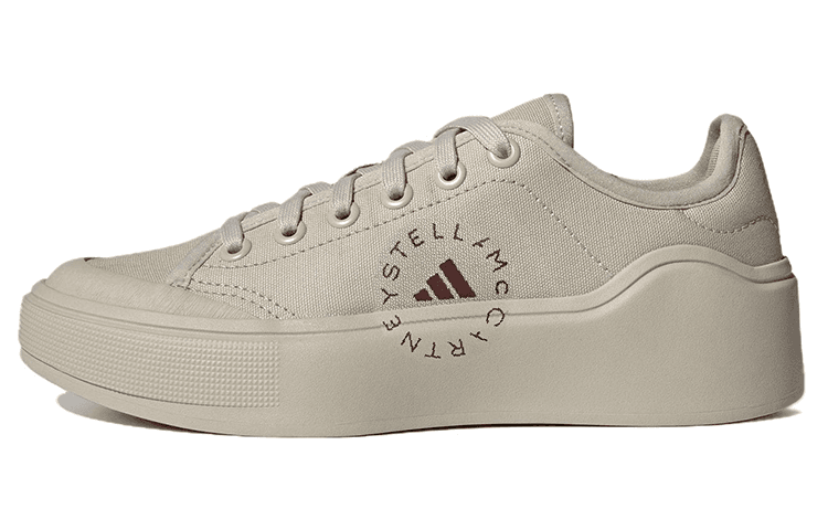 Adidas By Stella McCartney Court Shoes 'Gobi Shadow Brown'