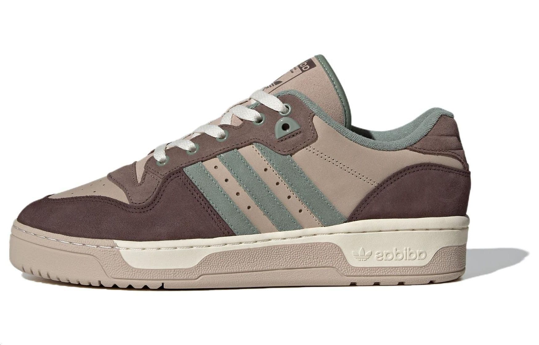 Adidas Originals Rivalry Trefoil Low-Top Skateboard Shoes Unisex Brown