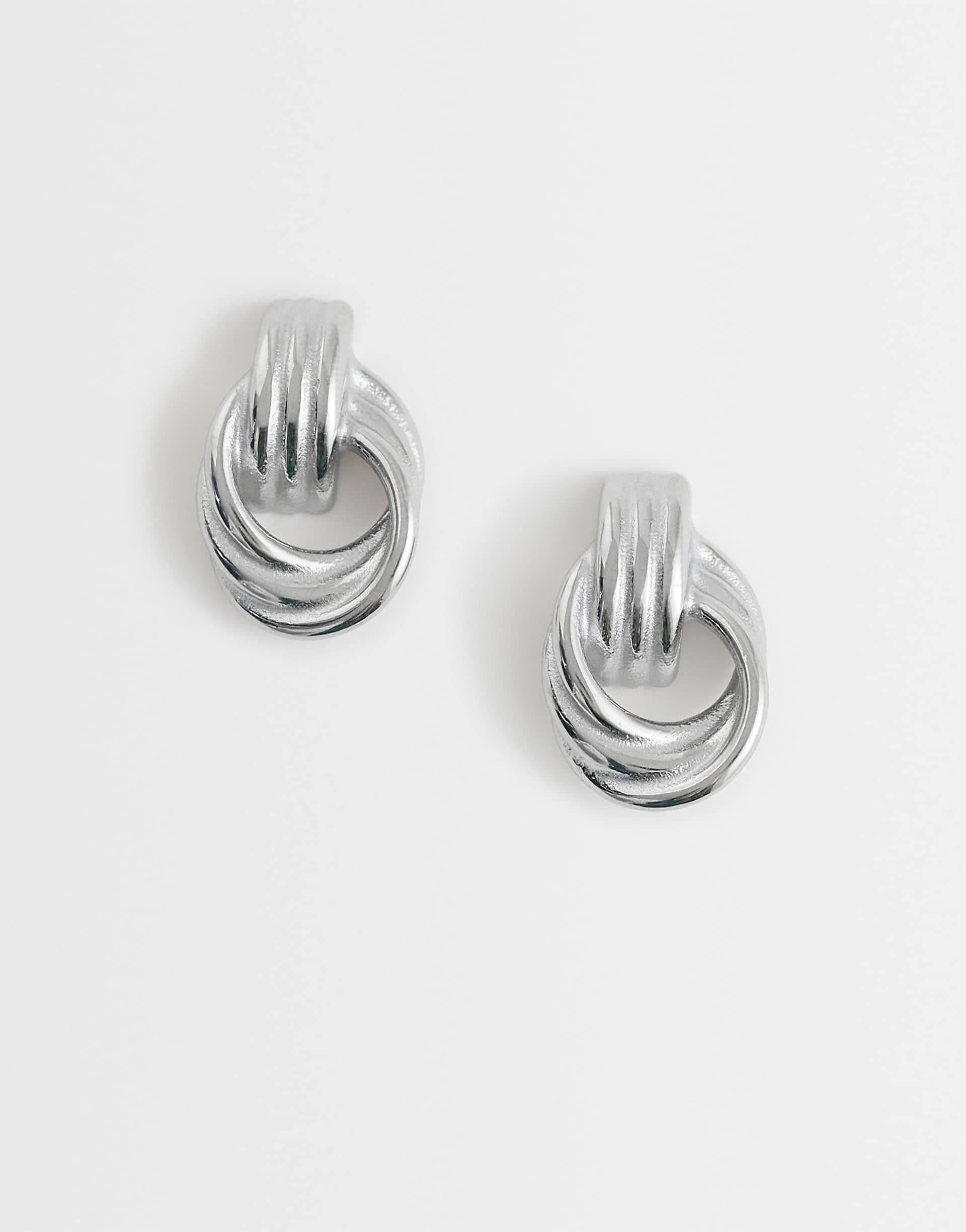 Lost Souls doorknocker earrings in stainless steel