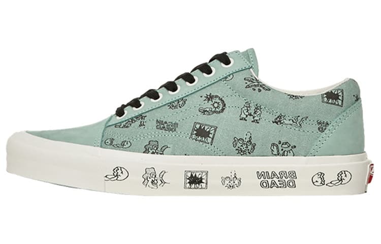 Old Skool Brain Dead X Vans Lx 'Granite Green'