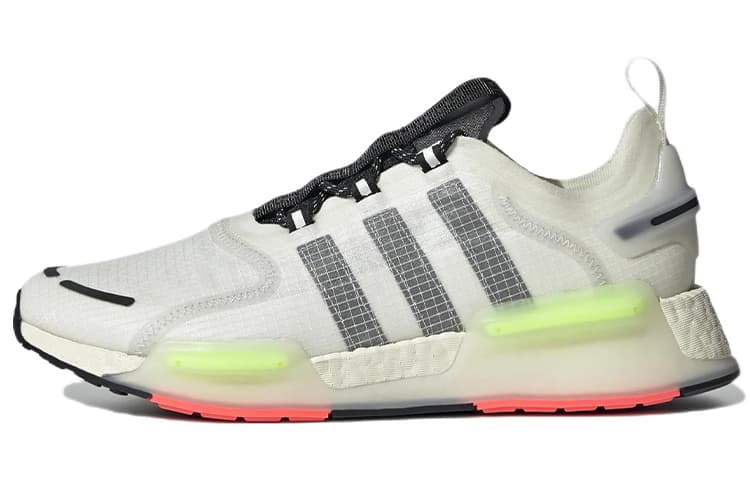 Adidas Originals Nmd V3 Crystal White Signal Green Solar Pink