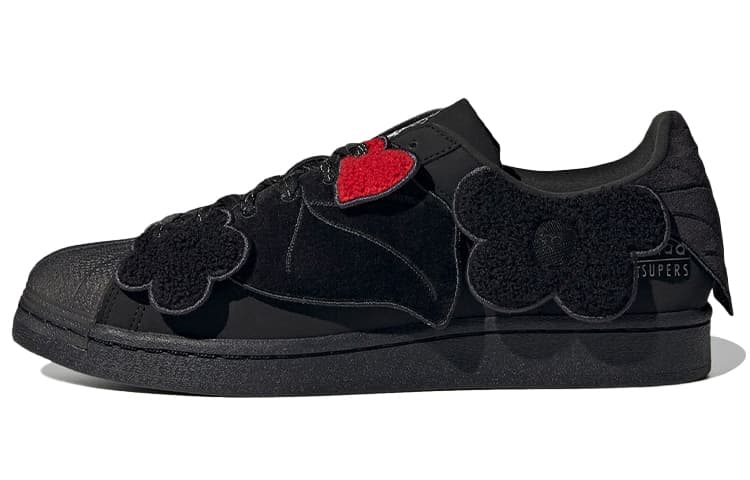 Adidas Originals Melting Sadness X Superstar 'Black Floral Patches'