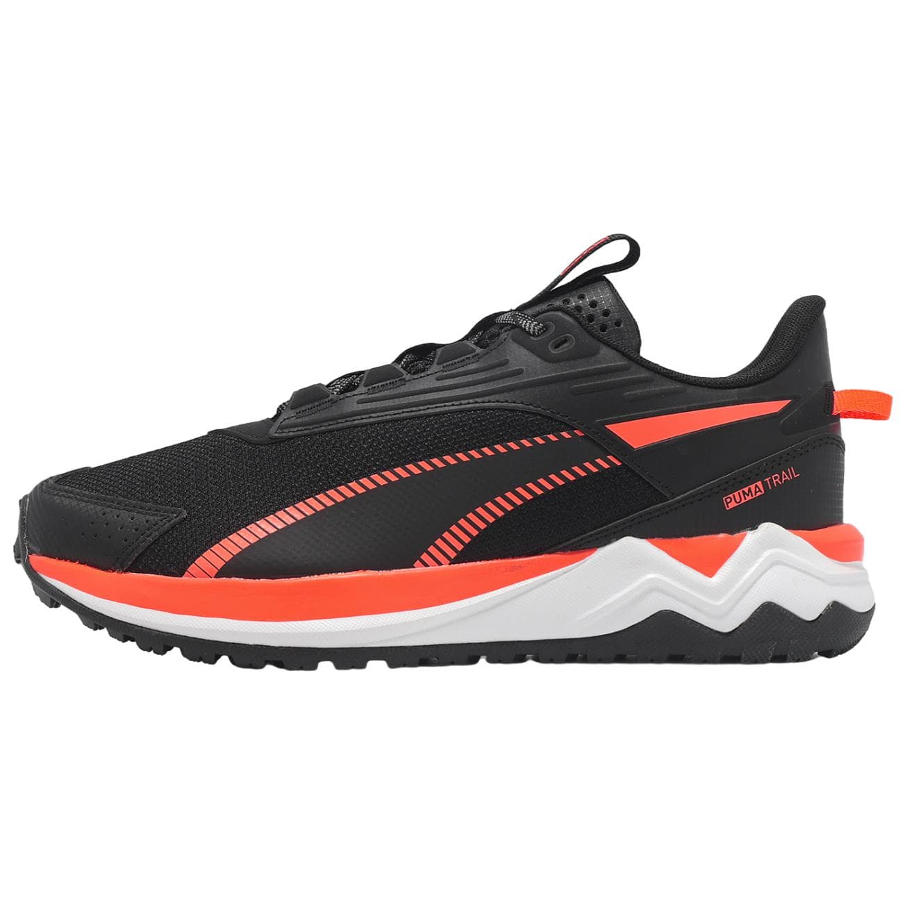 PUMA Extend Lite Trail Comfort Versatile Cushioned Breathable Support Trail Running Shoes Men's Black