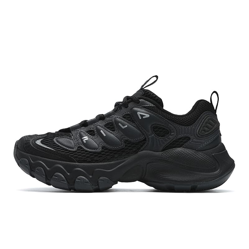 FILA TRUFFLE Mushroom Shoes Low Top Casual Shoes Women's Black