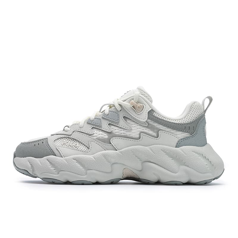 Fila Women's Grey Fern 2 Modern Series 'Fern Shoes 2 SO' Comfortable Versatile Rebound Low-Top Casual Shoes