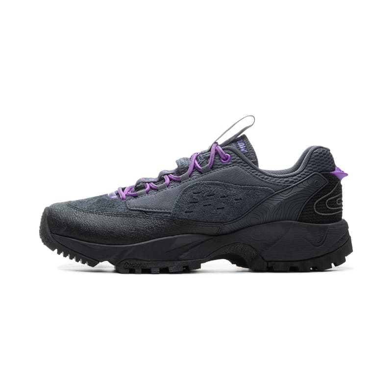 LiNing Outdoor CF Tracing Cushioning, Wear Resistant Low top Outdoor Hiking Shoes Men's Black