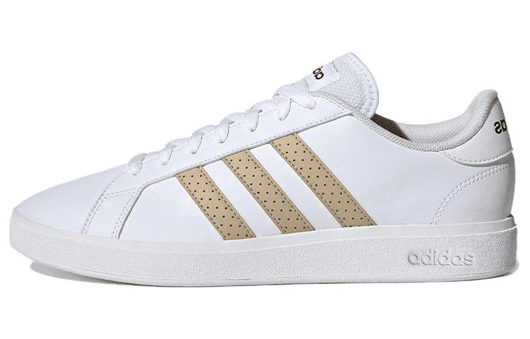 Adidas Neo GRAND COURT Skateboard Shoes Men Low-Top White Brown
