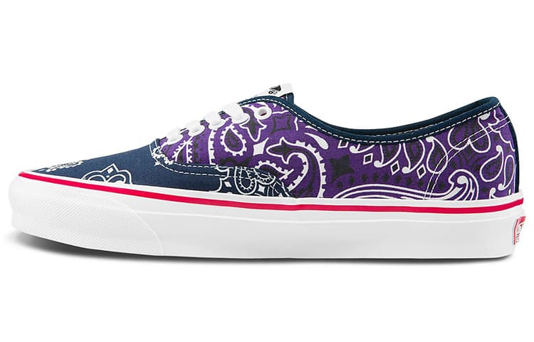 Vans Vault Og Authentic Lx Bedwin & The Heartbreakers Multi Color Yellow Bandana