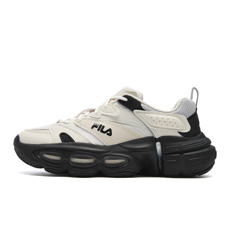 FILA Women's ET Retro Low-Top Casual Sneakers Foam White