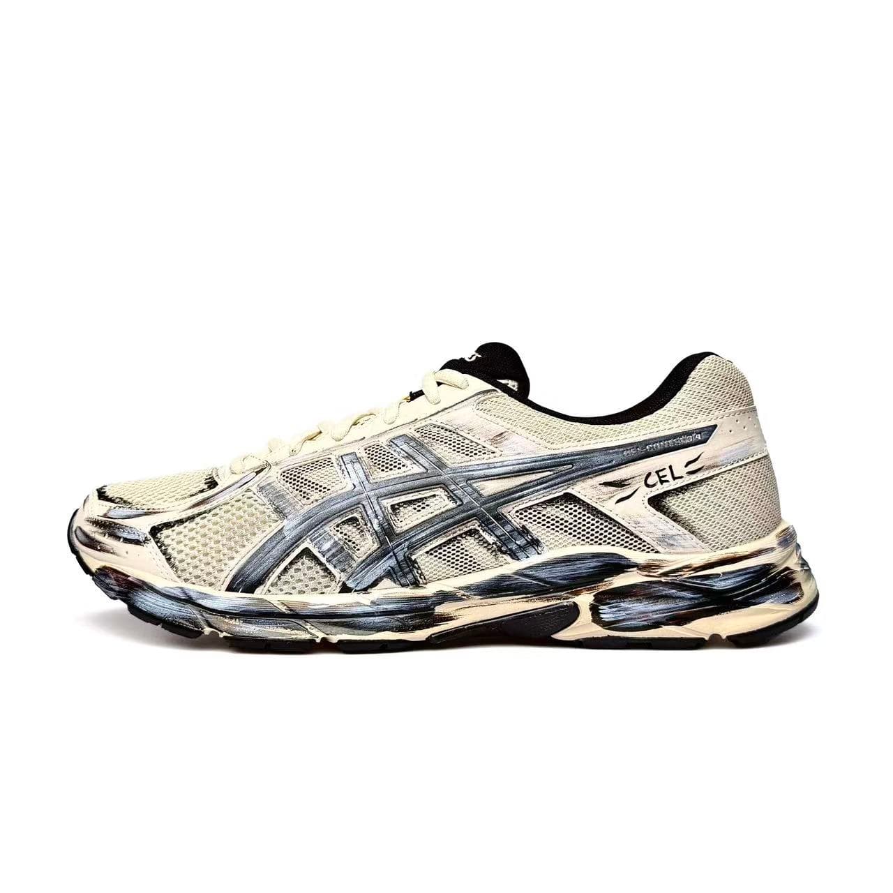 ASICS Gel-Contend 4 All-Season Versatile Post-Apocalyptic Style Cushioned Breathable Low-Top Running Shoes Unisex Beige Brown