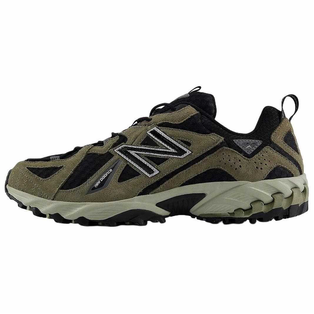 New Balance 610v1 Anti-Slip Wear-Resistant Low-Top Running Shoes Unisex Green Black