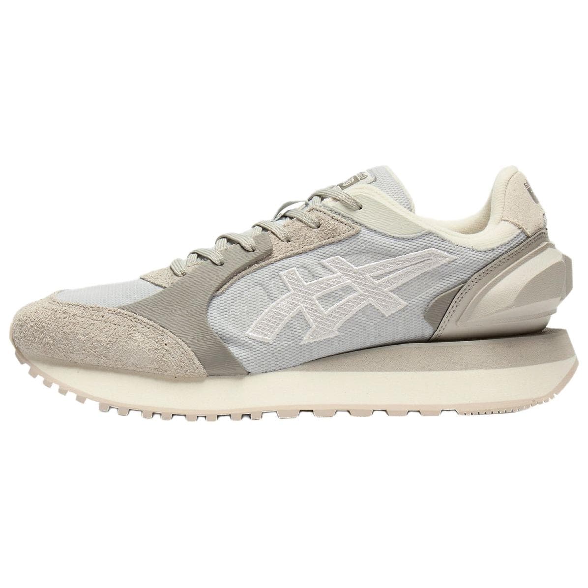 Onitsuka Tiger Moage Co Versatile Comfort Casual Shoes Unisex Grey Brown