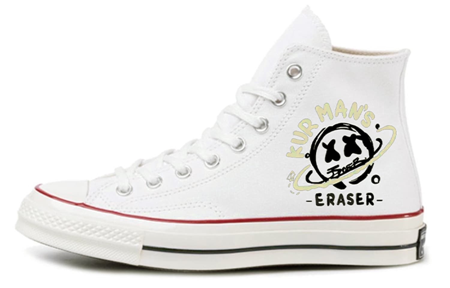 Converse 1970s Chuck Taylor High-Top Canvas Shoes Unisex Yellow White