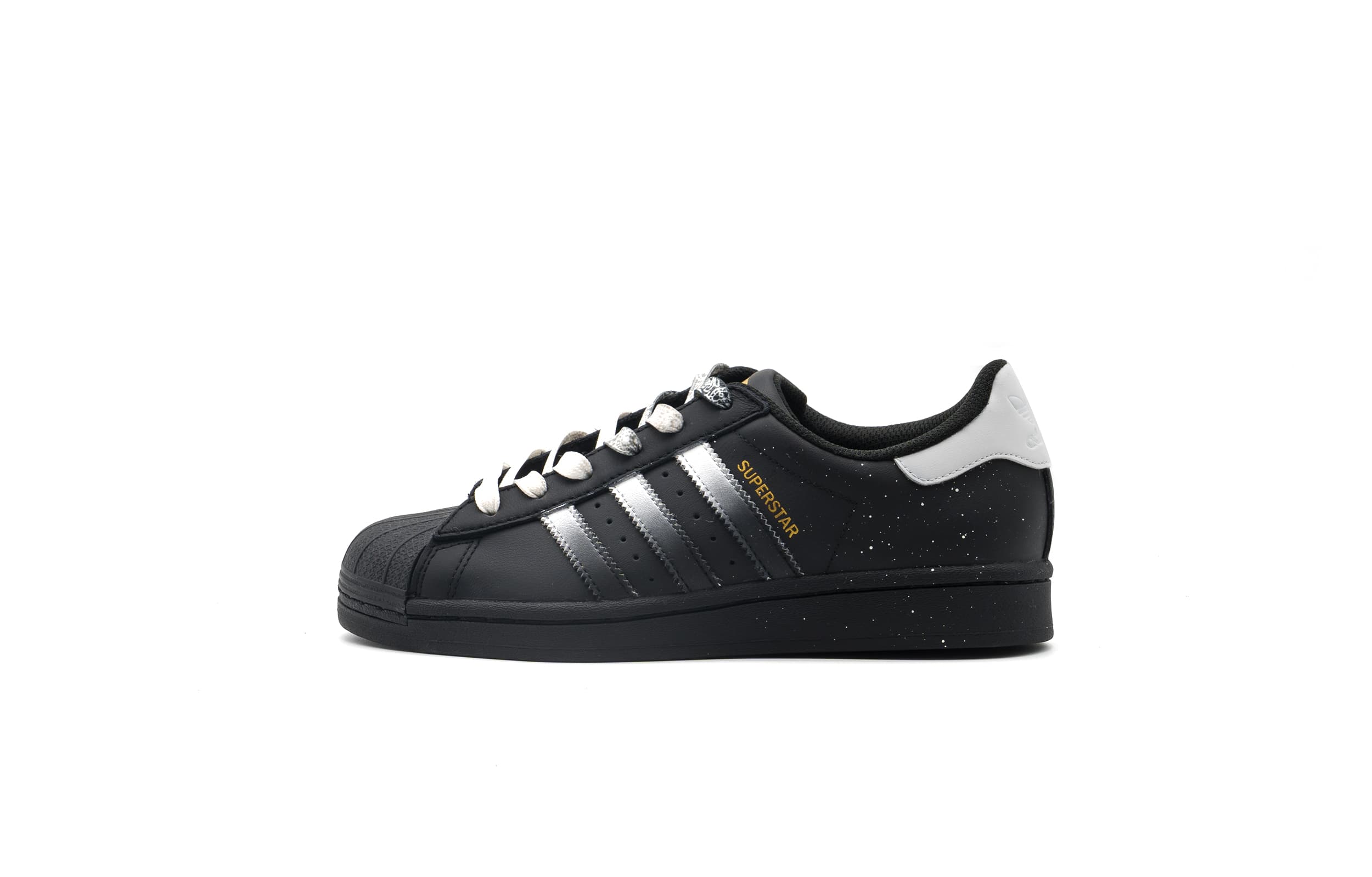 Custom Sneakers adidas Originals SUPERSTAR Low-Top Sneakers Unisex Black