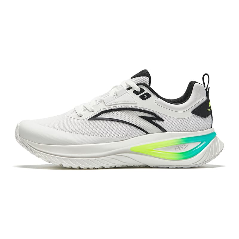 Anta Journey Low-Top Running Shoes Men's Papyrus White Black