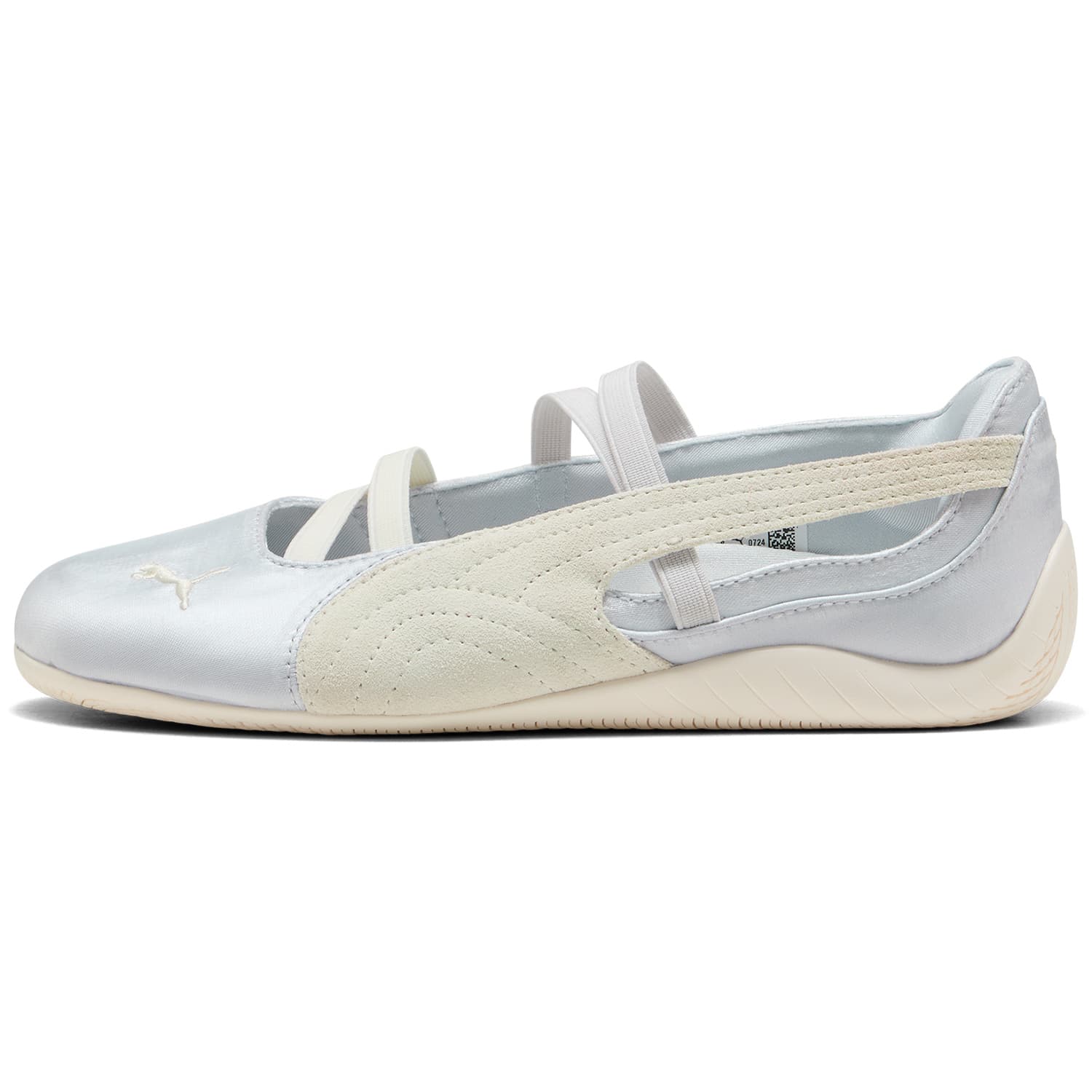PUMA Speedcat Ballet Silver Mist Warm White Satin Women's