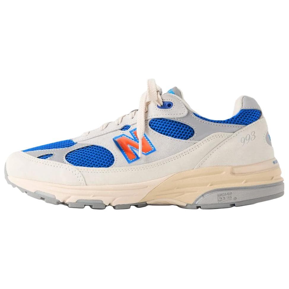 KITH x New Balance NB 993 Comfortable Fit Running Shoes Unisex Beige
