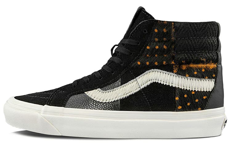Vans Shoes Skate Shoes 'Black White Yellow'