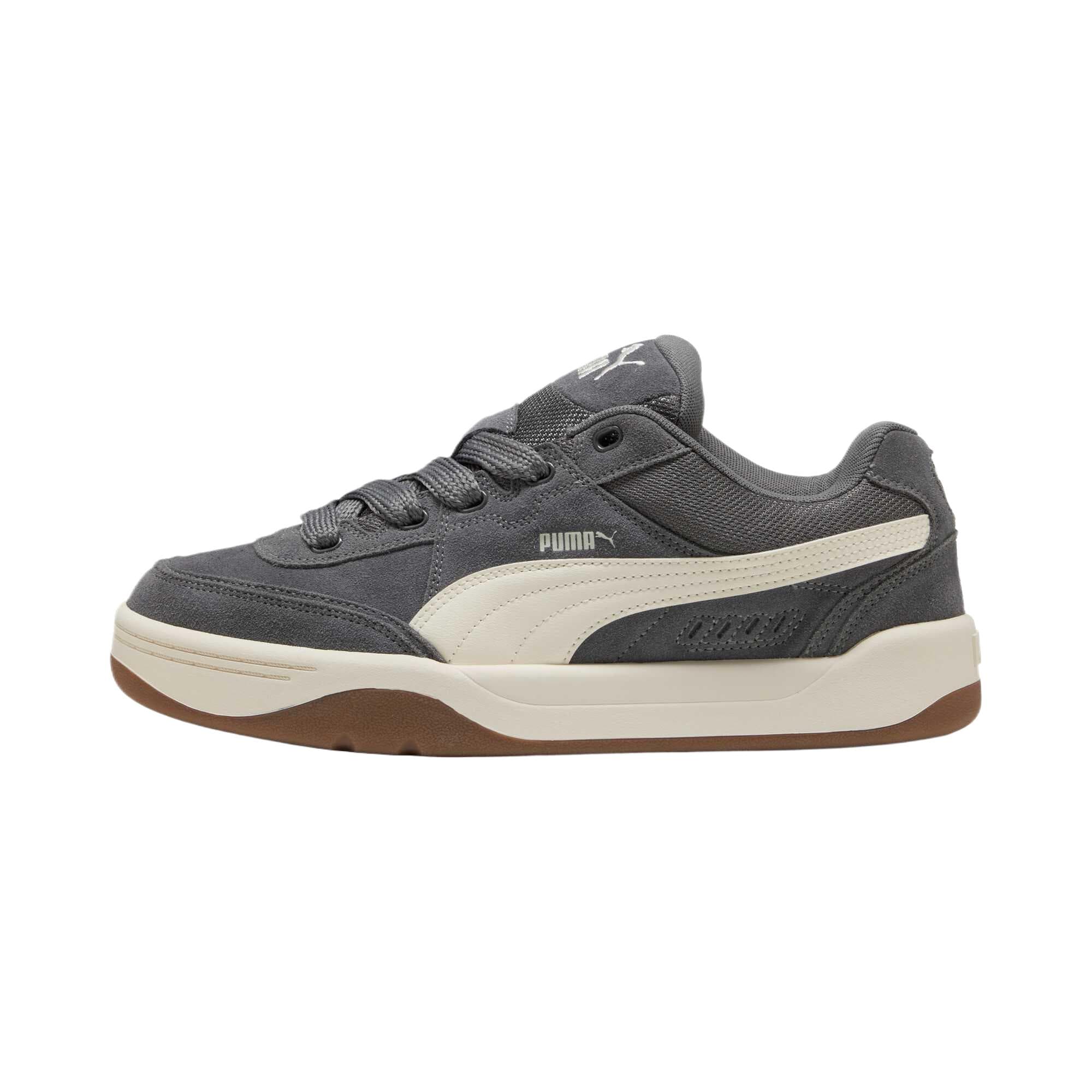 PUMA Wear-resistant And Lightweight Low-Top Skateboard Shoes Unisex Gray