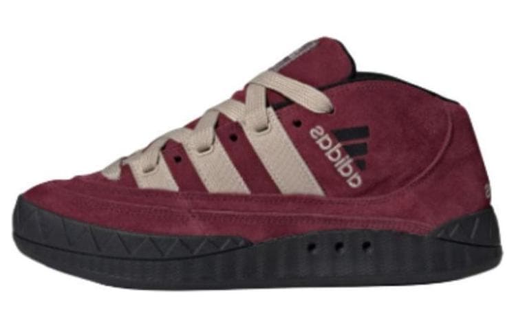 Adidas Originals Adimatic Mid Maroon Wonder Beige Core Black