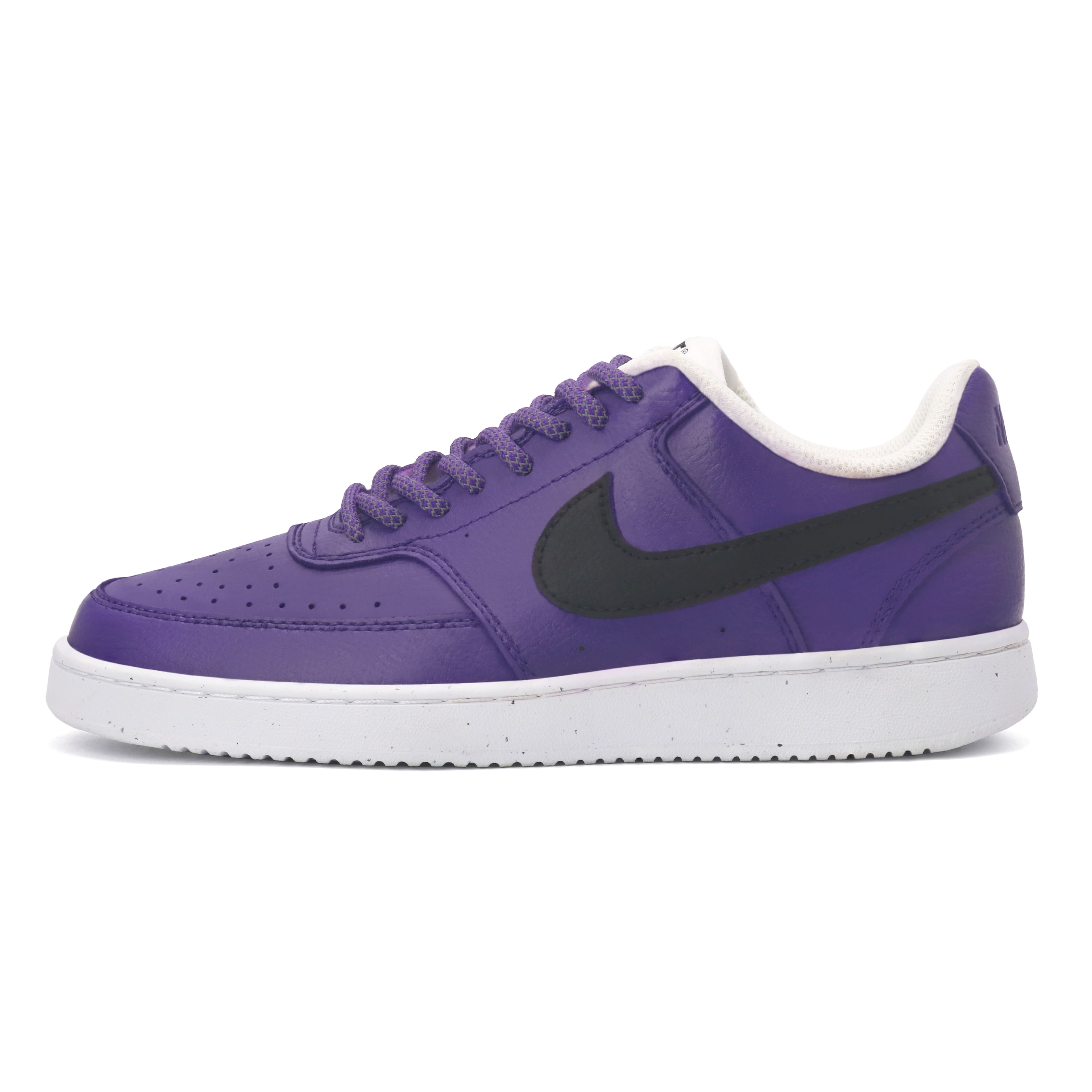 Nike Court Vision Skateboard Shoes Men Low-Top Purple/Black