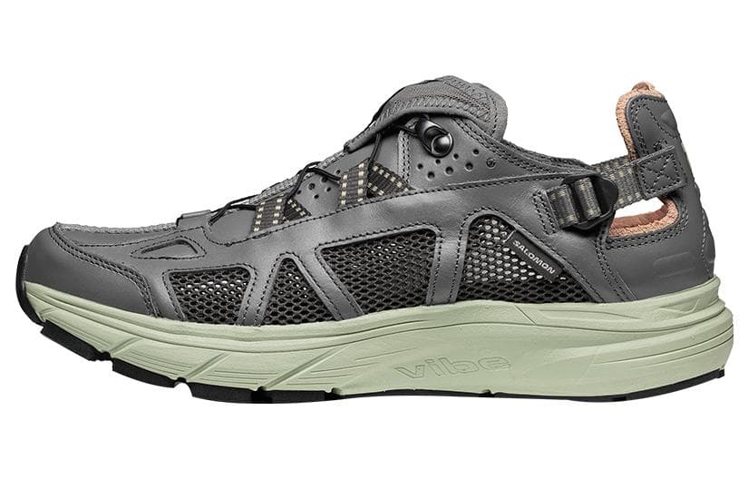 SALOMON Techsonic Leather 'Pewter Beluga'