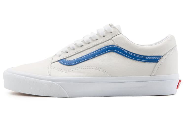 Old Skool Vans 'True White Victoria Blue'