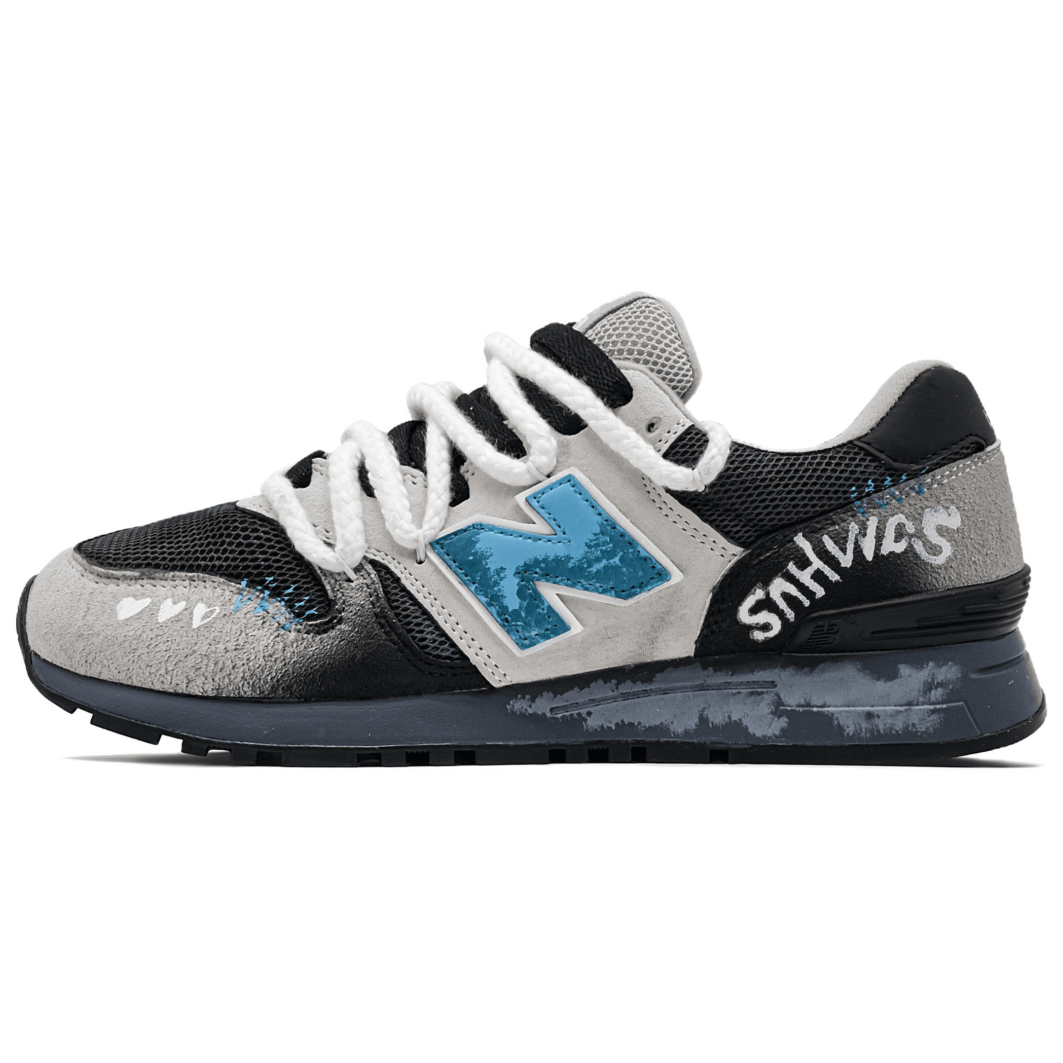 Custom Sneakers New Balance NB 565 Trendy Comfortable Fabric Wear-Resistant Breathable Low-Top Running Shoes Unisex