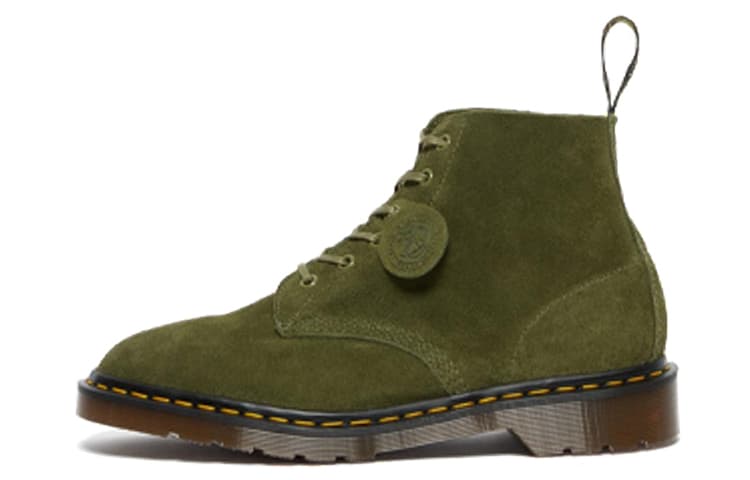 Dr.Martens 101 Suede Ankle Boot Green Desert Oasis