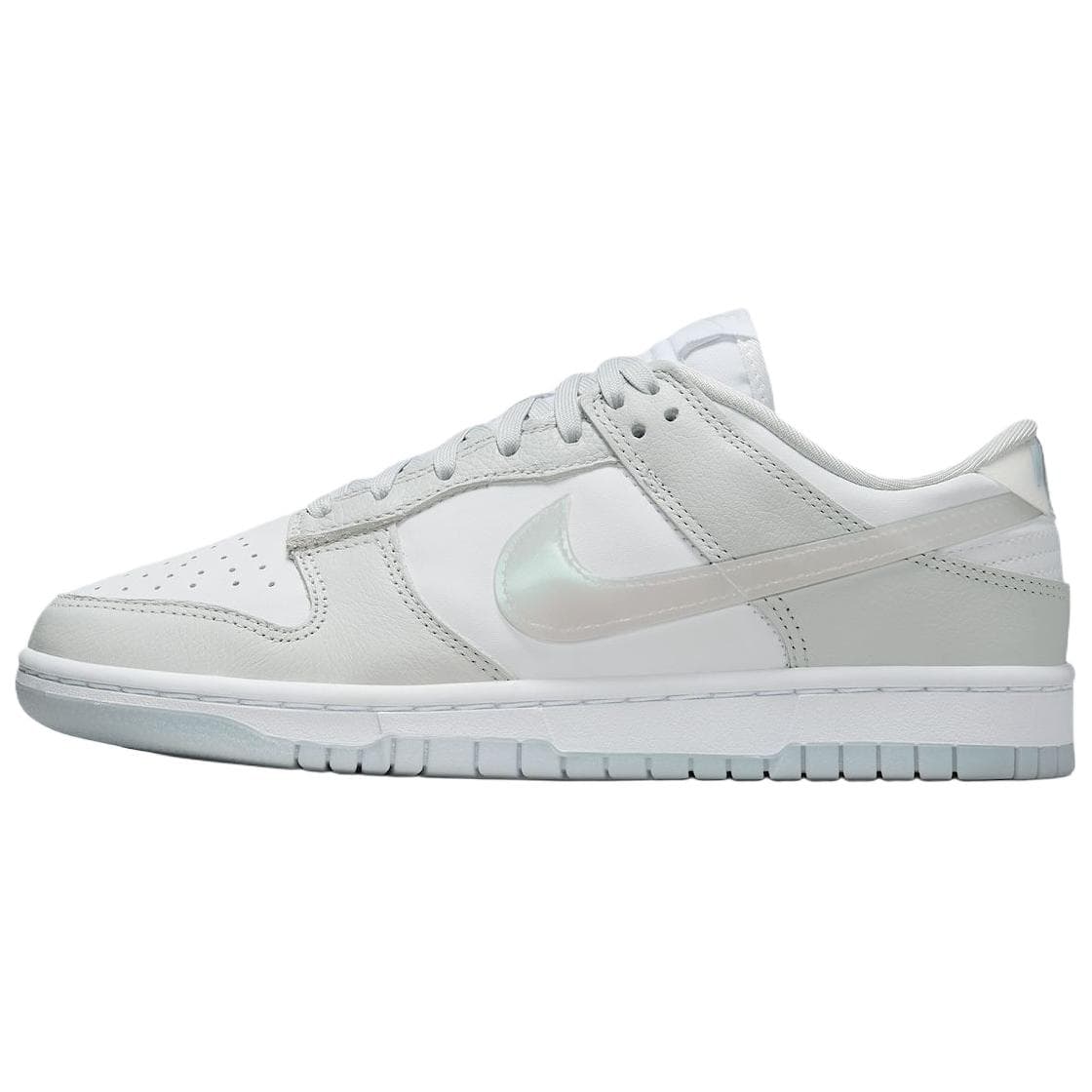 Nike Dunk Leather Simple Comfortable Wear-Resistant Low-Top Skate Shoes Women's Light Gray