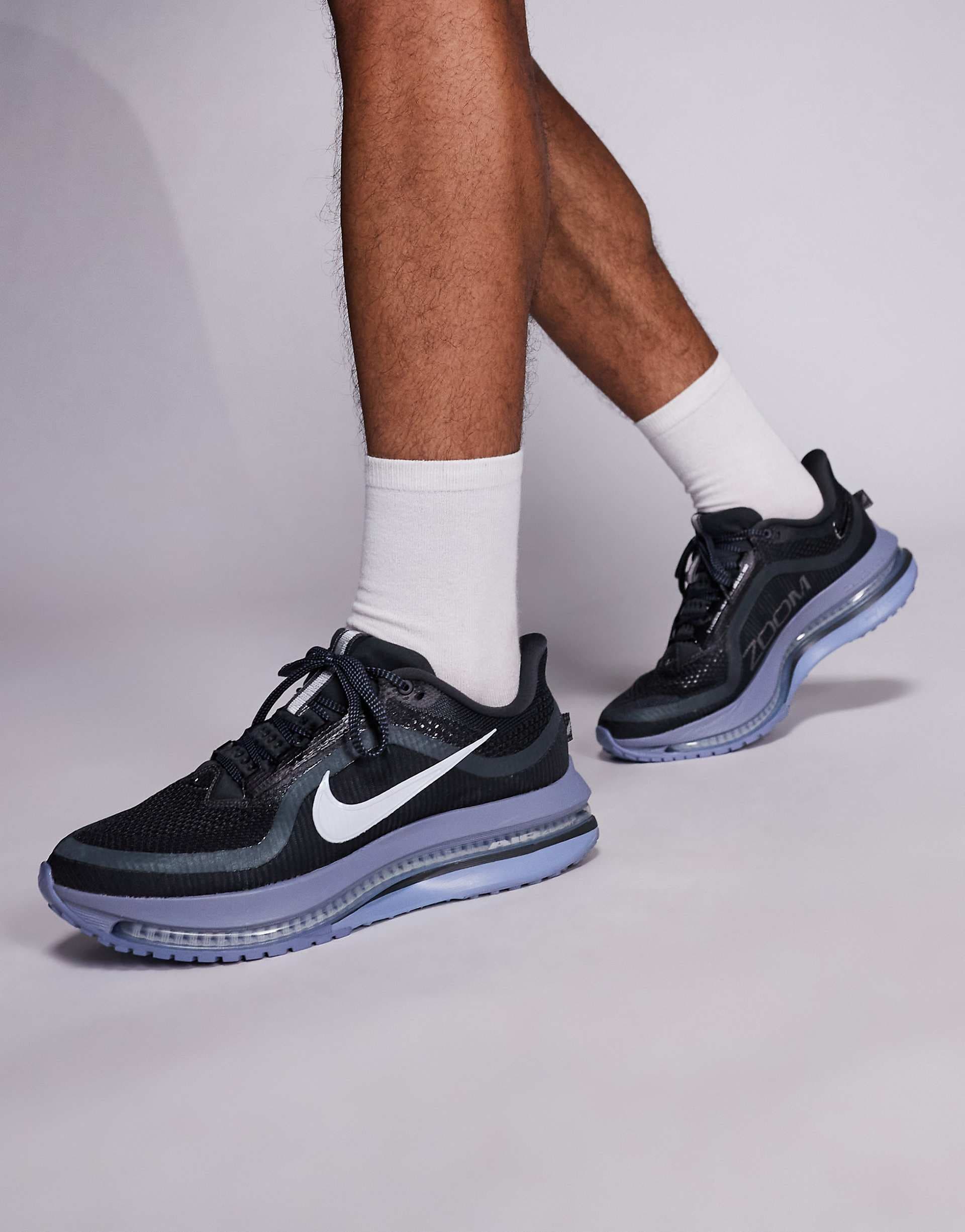 Nike Pegasus Premium running sneakers in dark gray