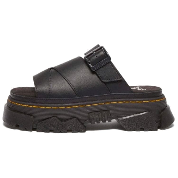 Dr. Martens MATTISON Comfort Simple Anti-Friction Flip-Flops Women's Black
