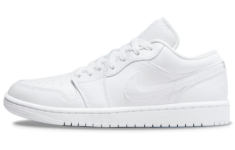 JORDAN 1 Low Triple White 2022 Women's