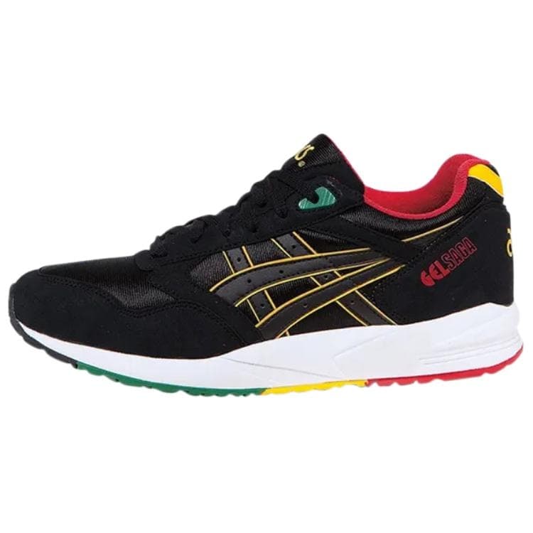 Asics Gel-Saga Fashion Comfortable Running Shoes Men's Black