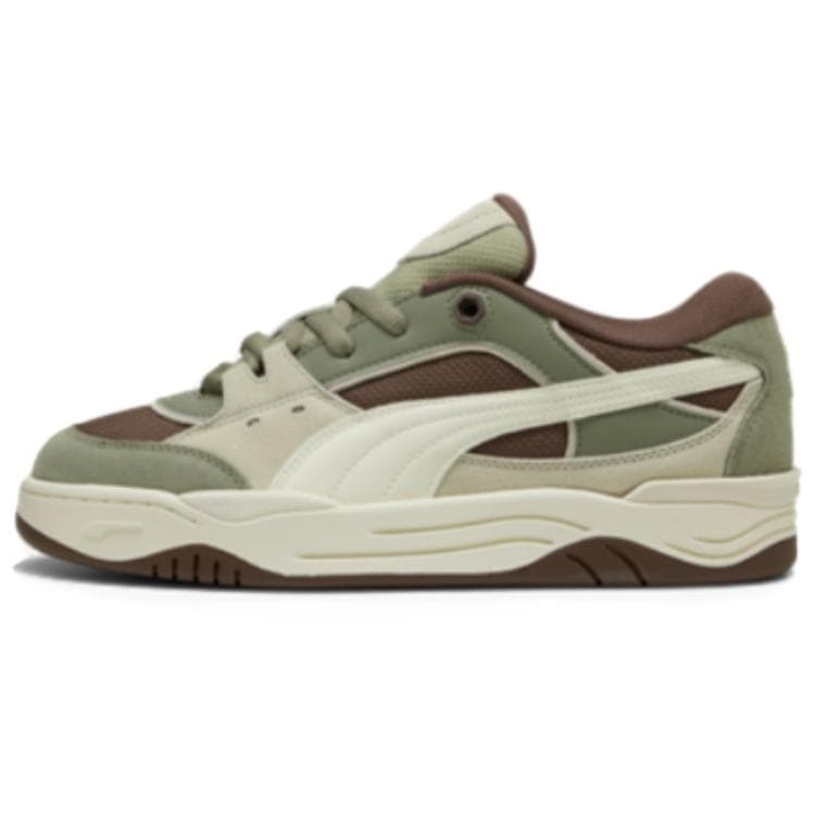 PUMA Puma-180 Casual Classic Minimalist Retro Breathable Low-Top Sneakers Unisex Tan