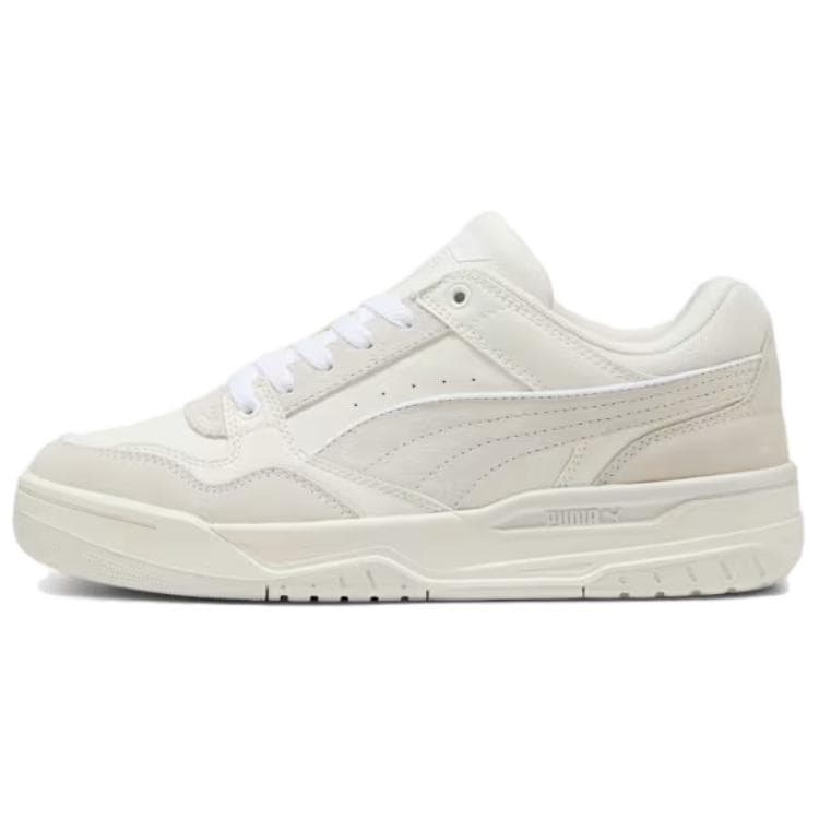 PUMA REBOUND Anti-Slip Wear-Resistant Low-Top Skateboard Shoes Unisex Beige