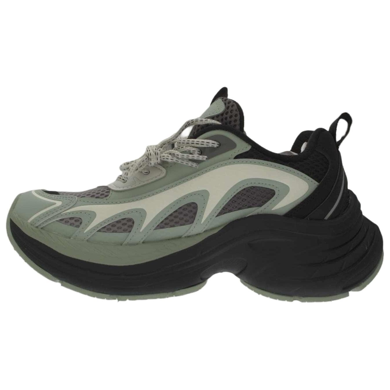 Anta Fuyao Fashion Trend Versatile Slip-Resistant Wear-Resistant Height-Increasing Low-Top Casual Shoes Men's Grey Green Black