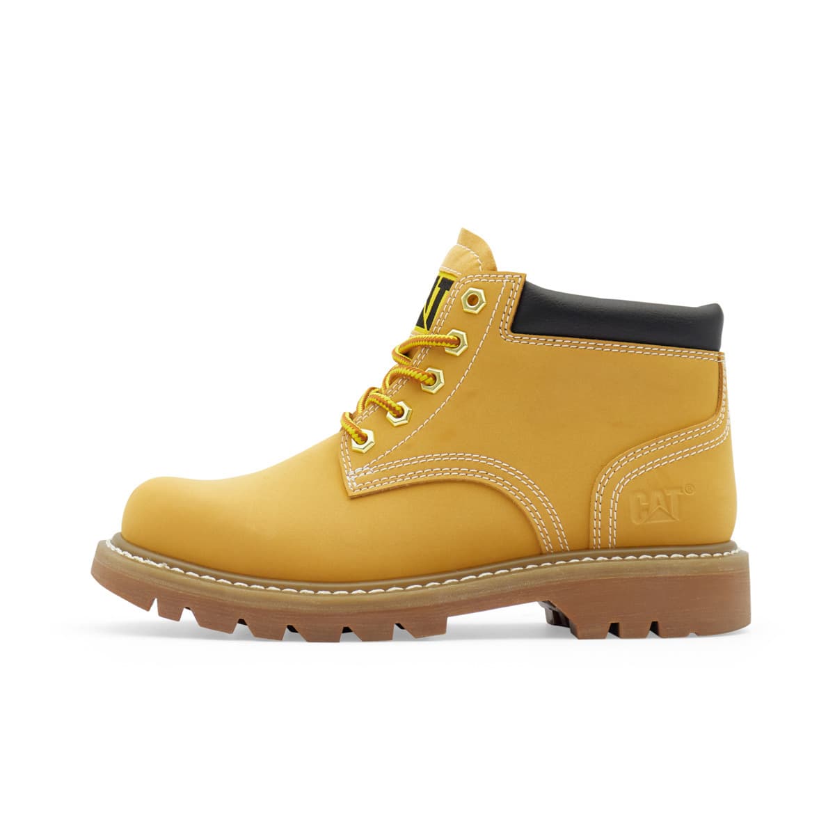 CAT Short Martin Boot Unisex Yellow