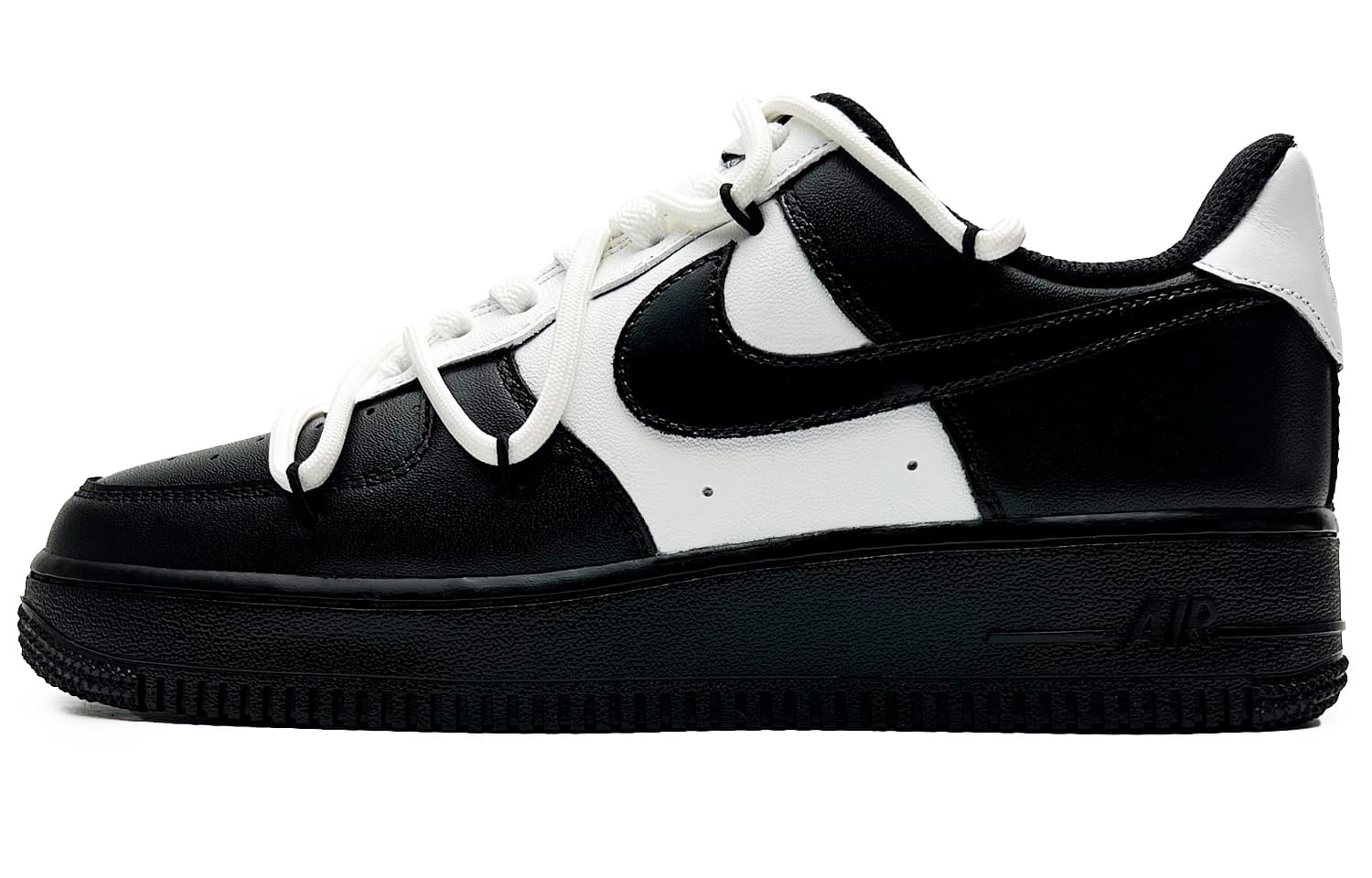 Nike Air Force 1 Skateboard Shoes Women's Low-Top Black White