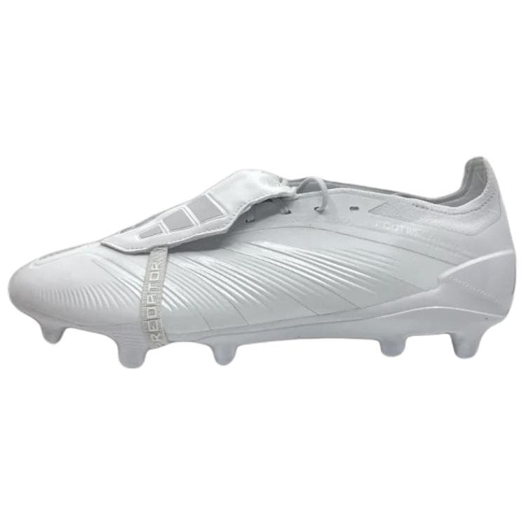 adidas PREDATOR ELITE Comfort FG (Firm Ground) Soccer Cleats Men's White