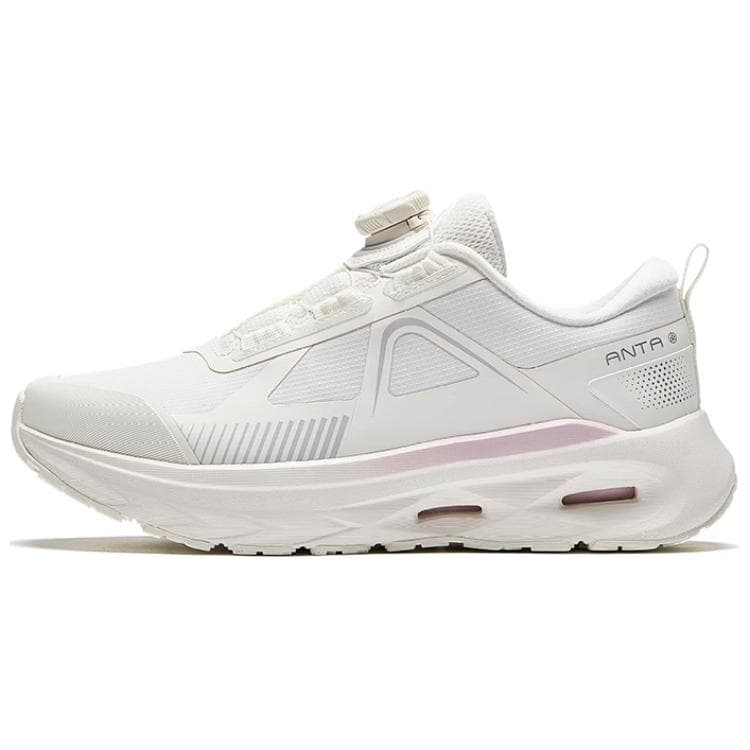 Anta Divine Pro Anti-Slip Wear-Resistant Low-Top Casual Shoes Women's Ivory White