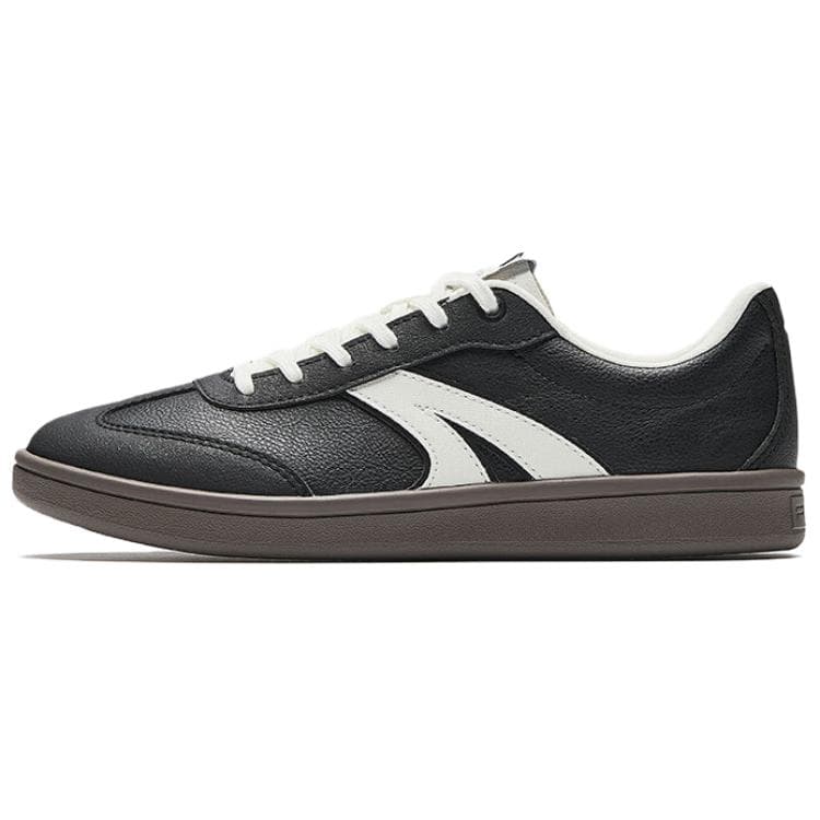 Anta Versatile Fashion TTlite Wear-Resistant Lightweight Low-Top Sneakers Women's Basic Black Ivory White