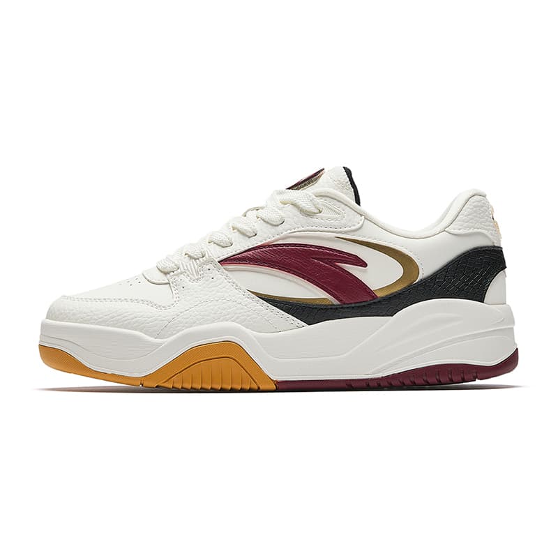 Anta Wave Shoes 'Good Things Happen' CNY Versatile Casual Slip-Resistant Cushioning Wear-Resistant Lightweight Heightening Low-Top Sneakers Women's White Red Black