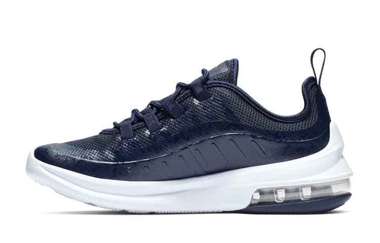 Nike Air Max Axis Low Top Kids Lifestyle Shoes Marine Blue Children Aged 3 7 Years Old