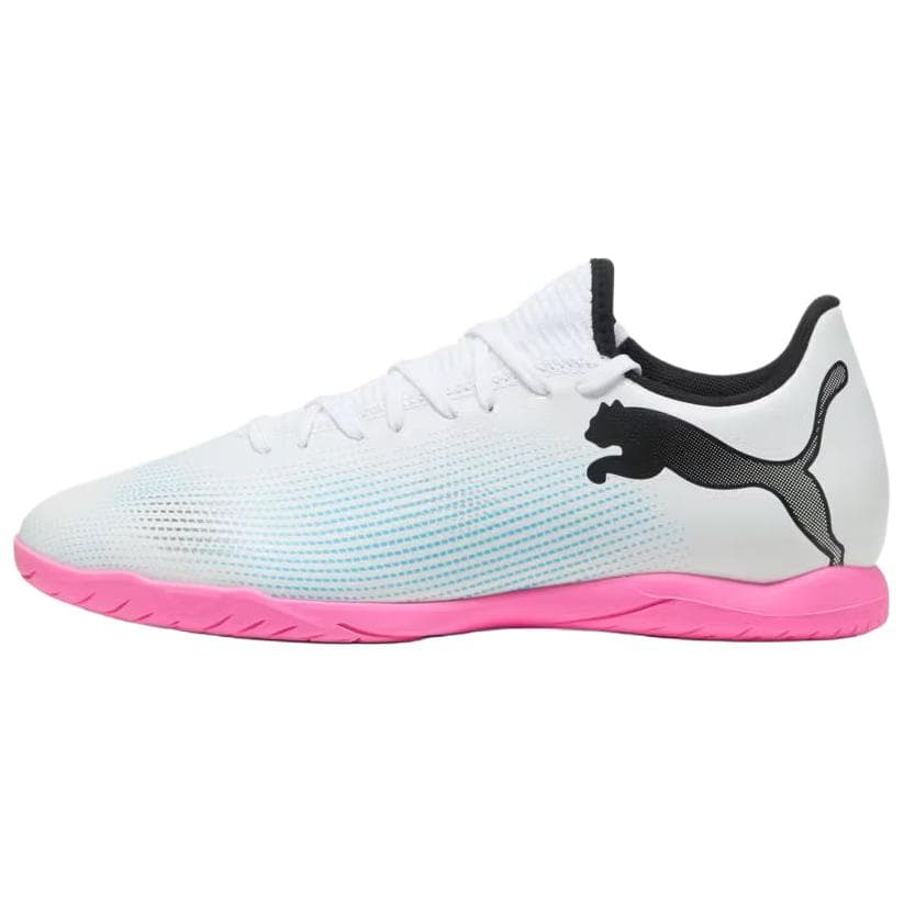 PUMA FUTURE 7 PLAY Comfortable Soft Soccer Cleats Men's White