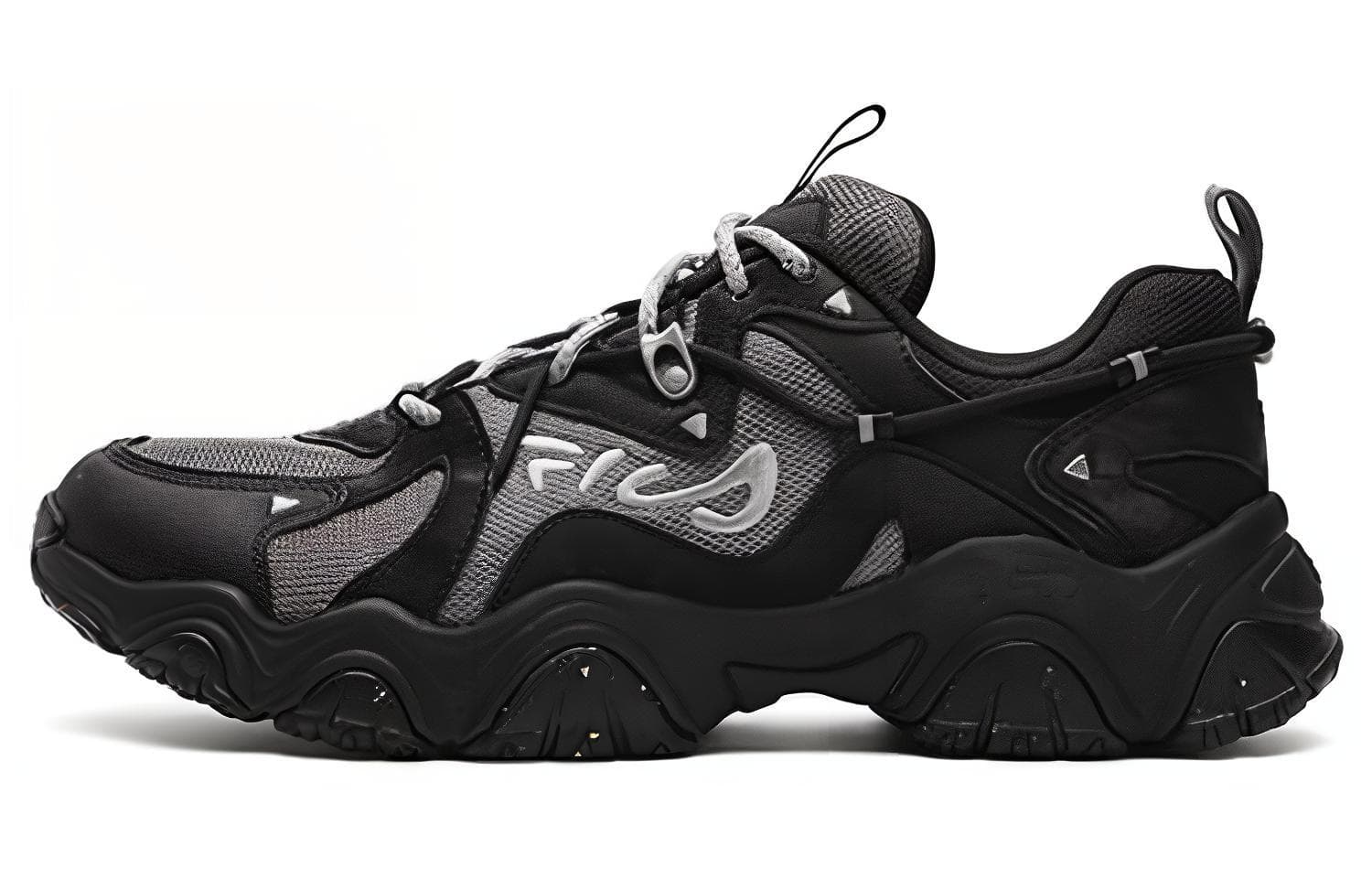 FILA Fluid 4 Sneakers 'Black Grey'
