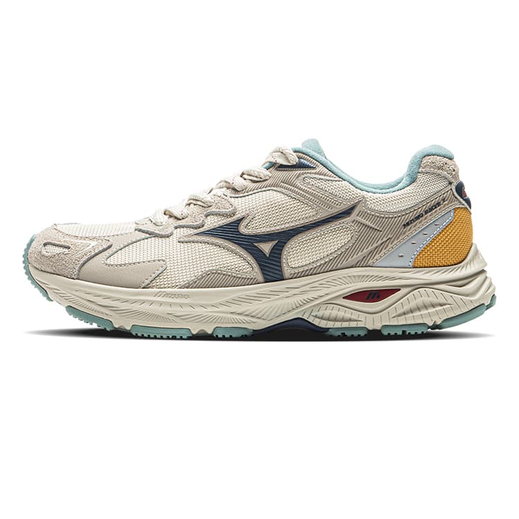 Mizuno Racer S 2.0 Fashion Comfortable Slip-Resistant Wear-Resistant Waterproof Breathable Low-Top Running Shoes Unisex White Lake Color