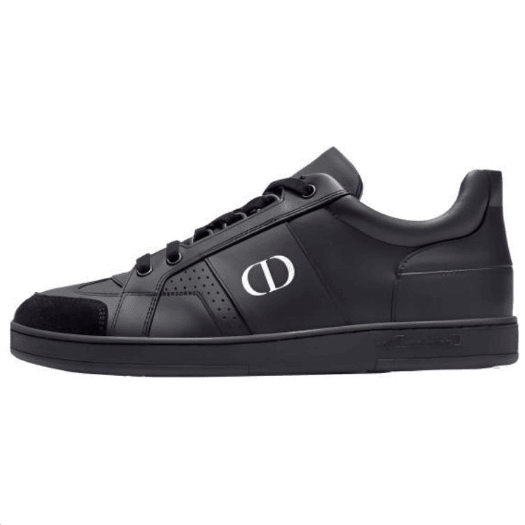 DIOR Skateboard Shoes Women's Low-Top Black