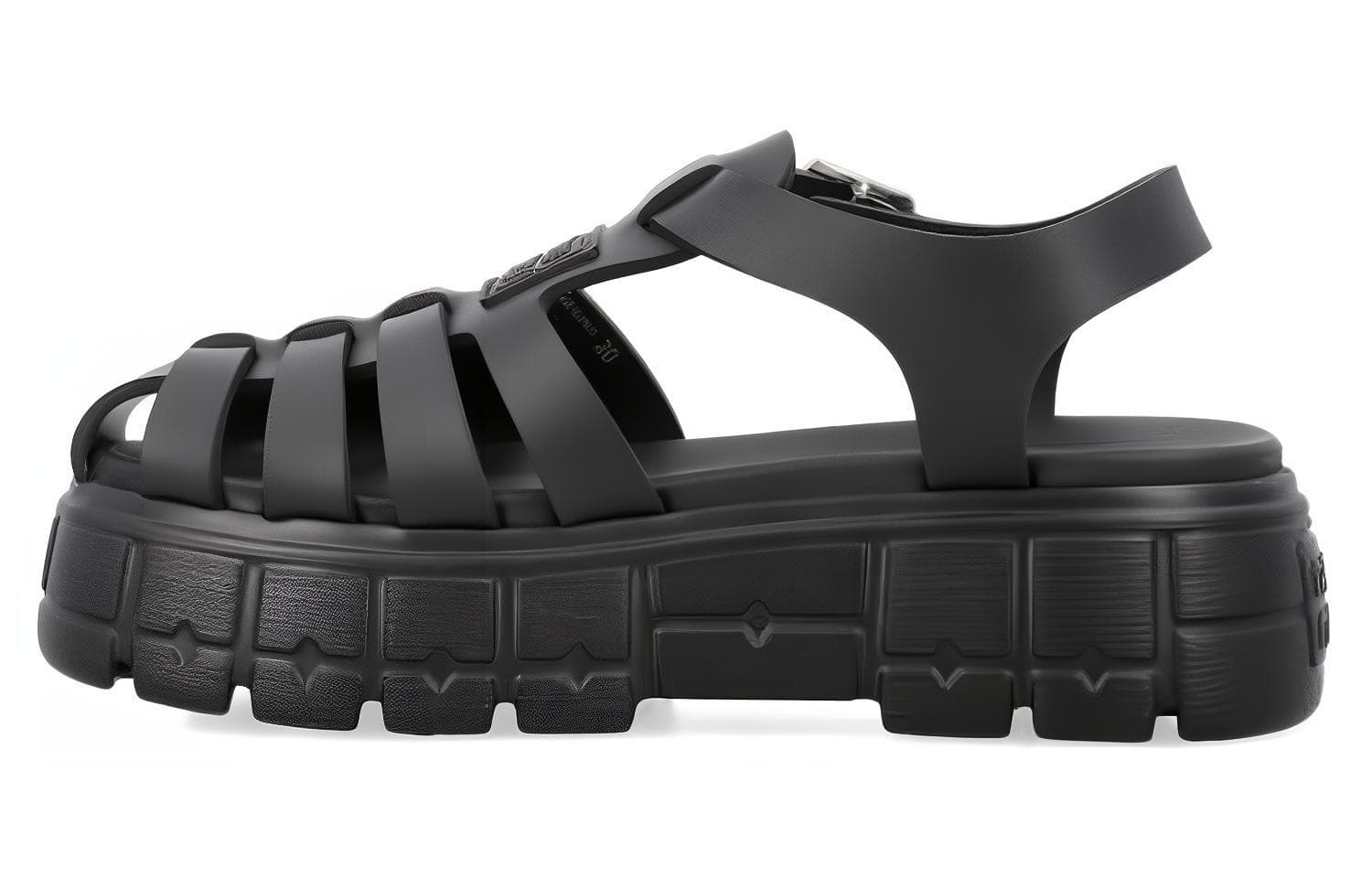 MIU MIU Roman Sandals Women's Black