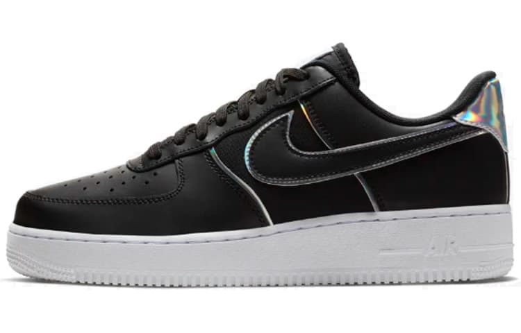 Nike Air Force 1 Low Black Iridescent Outline